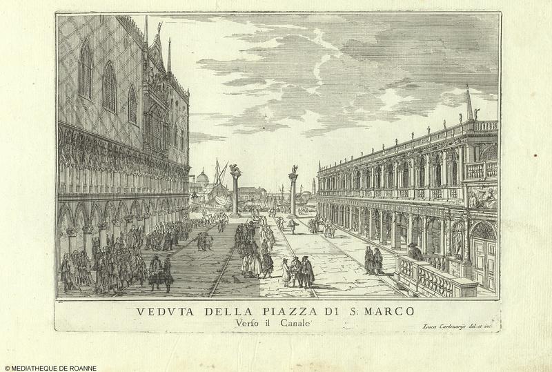 Veduta della Piazza di S. Marco Verso il Canale