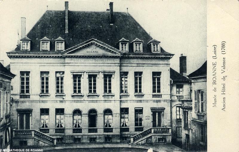 Musée de Roanne (Loire) - Ancien Hôtel de Valence (1788)