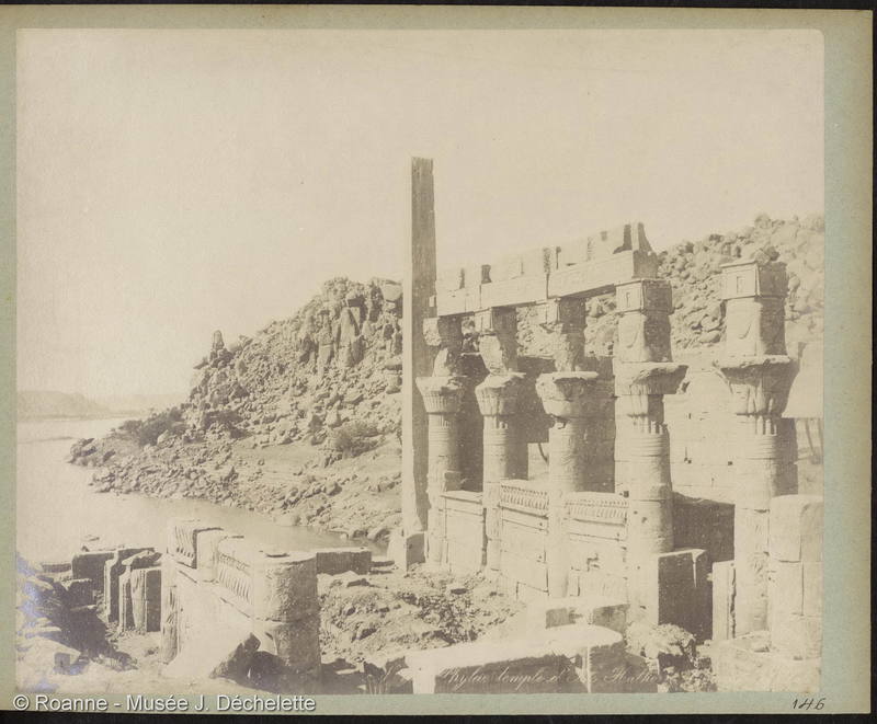 Phylae temple d'Isis Hathor