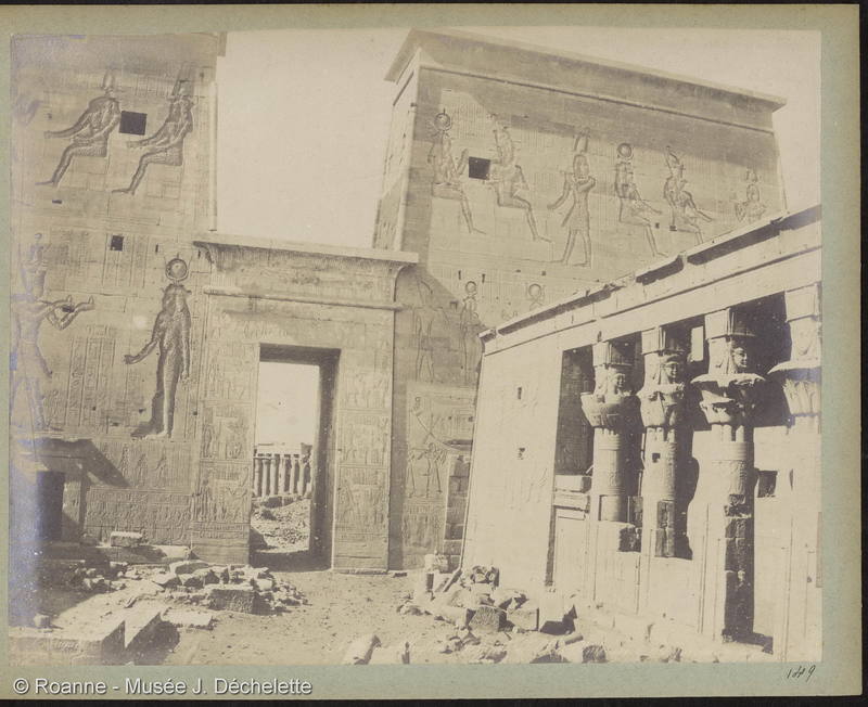 Phylae Temple d'Isis Intérieur du ?