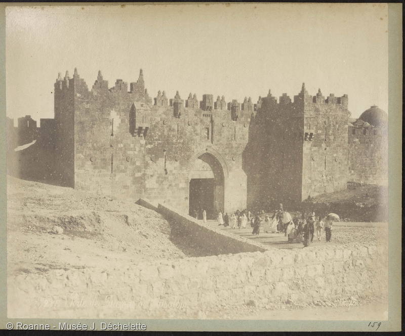 Porte de Damas à Jérusalem