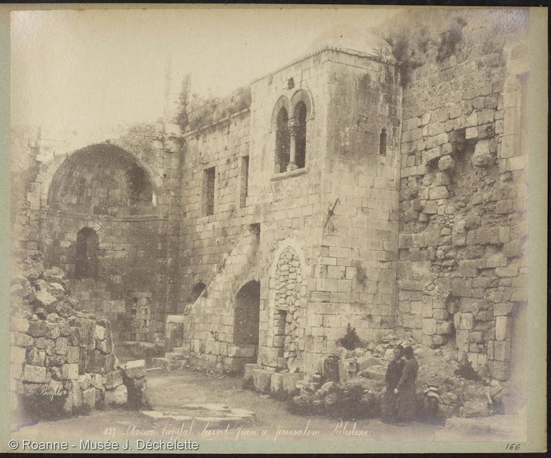 Ancien hopital Saint-Jean à Jérusalem Palestine