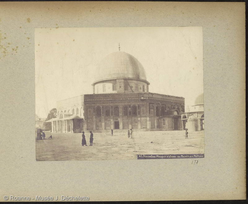 Jérusalem : Mosquée d'Omar du Parvis des Prêtres