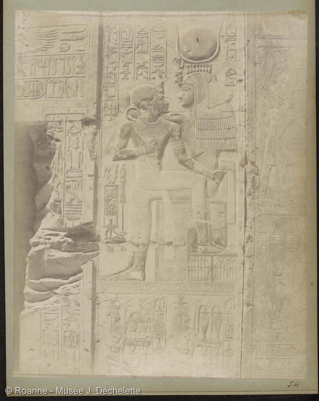 Isis et Seti à Abydos