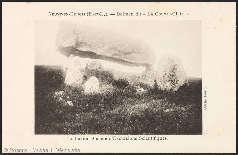 Neuvy-en-Dunois (E.-et L.) - Dolmen dit