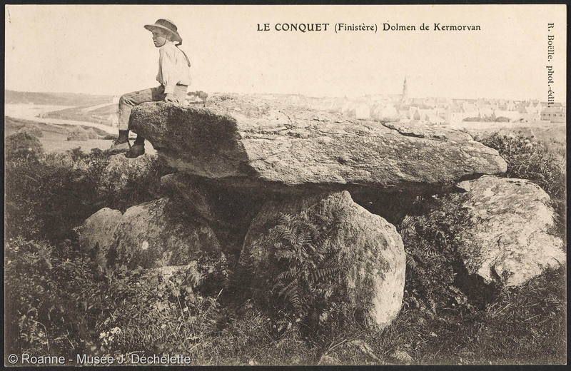 Le Conquet (Finistère) Dolmen de Kermorvan