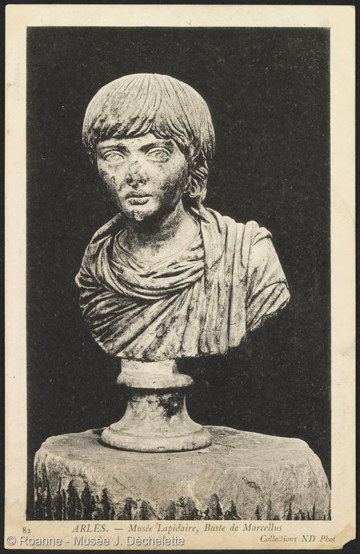 Arles - Musée Lapidaire, Buste de Marcellus
