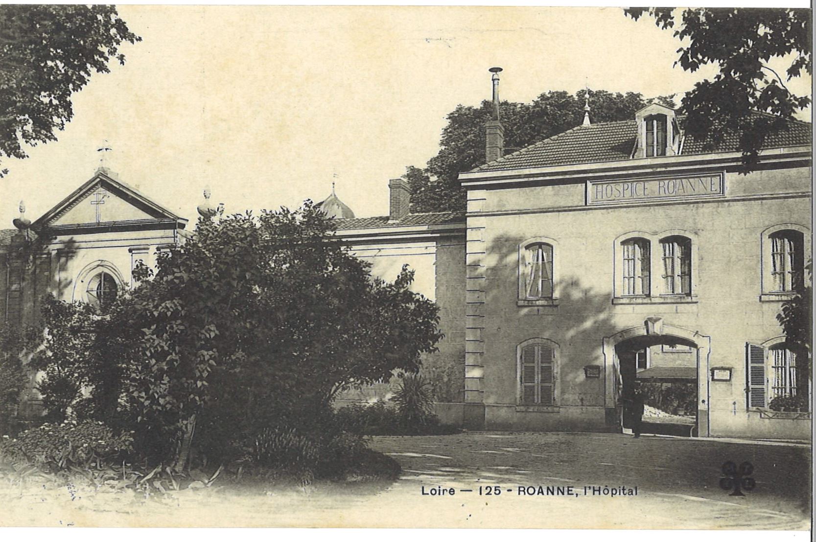 Photographie de l'hôpital de Roanne