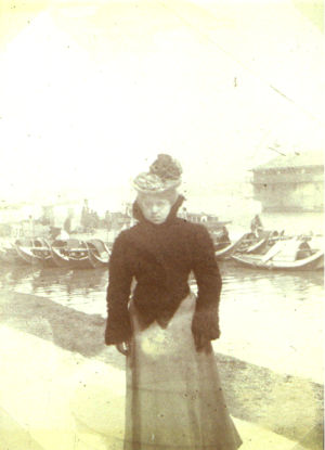 Sur le quai : Shanghaï 3 Février 1901