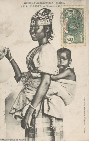 Sénégal, Dakar, femmes Ouolof