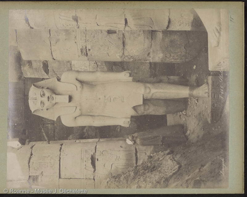 Statue de Ramses à Louqsor