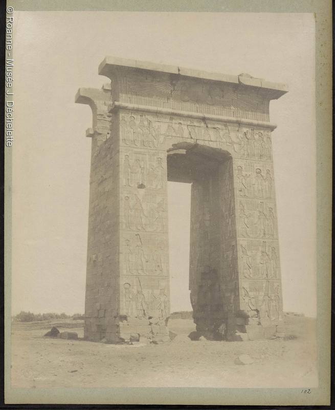 Karnak Grande porte [illisible]