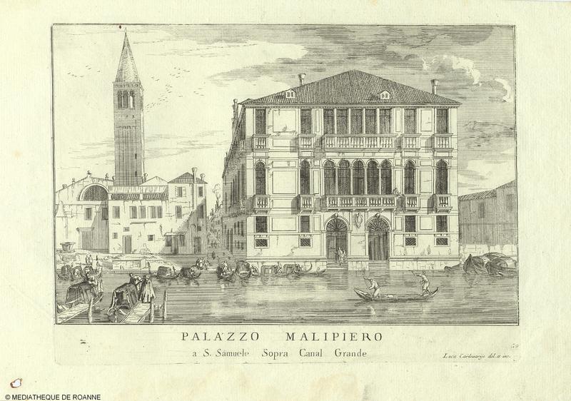 Palazzo Malipiero a S. Samuele sopra Canal Grande