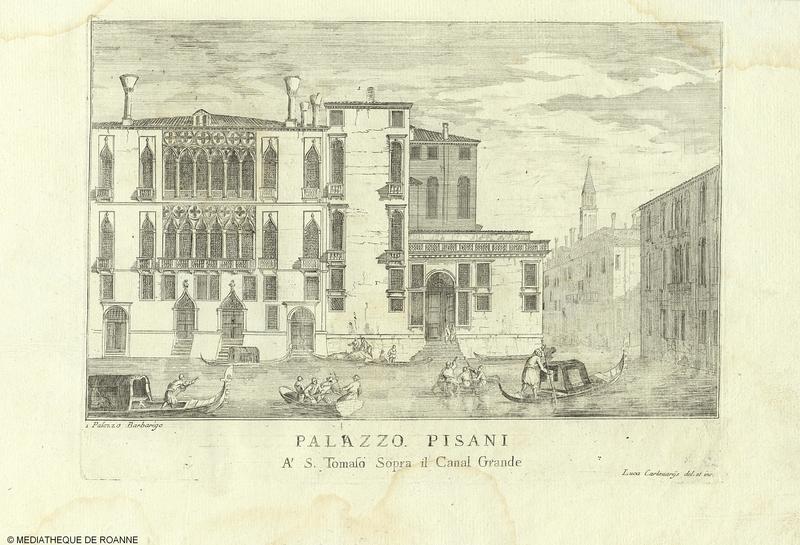 Palazzo Pisani a S. Tomaso sopra canal grande