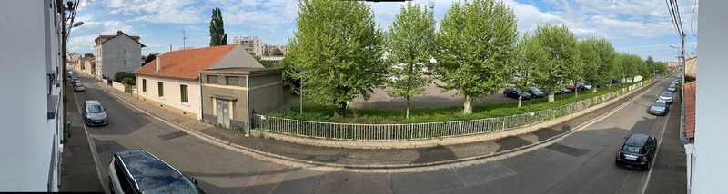Vue panoramique de la rue Etienne Dolet