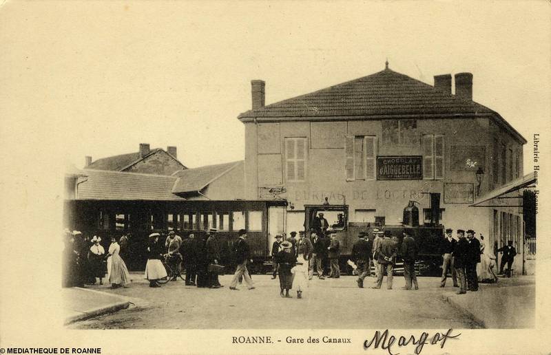 ROANNE - Gare des Canaux