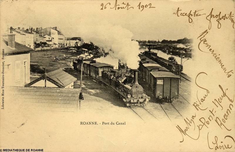 ROANNE - Port du canal