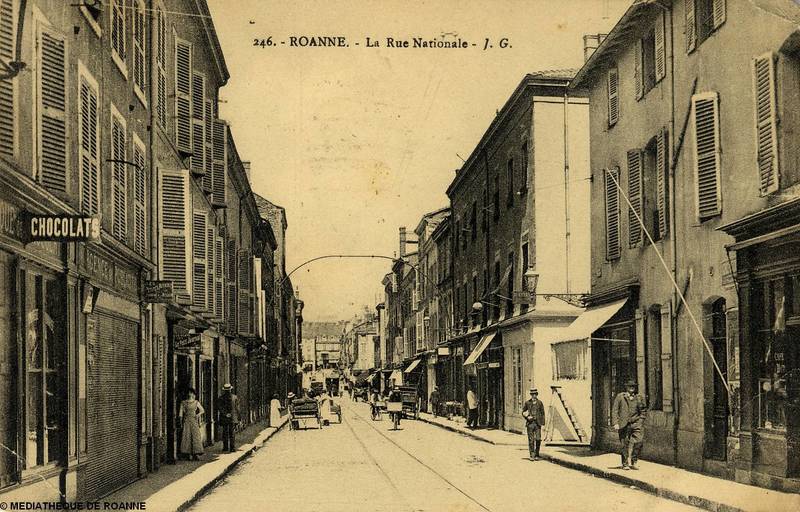 ROANNE - Rue Nationale - J. G.
