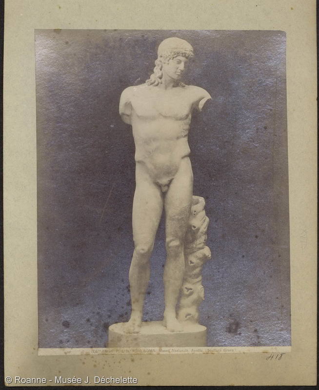 ROMA - Museo Nazionale. Apollo. (Scultura Greca)