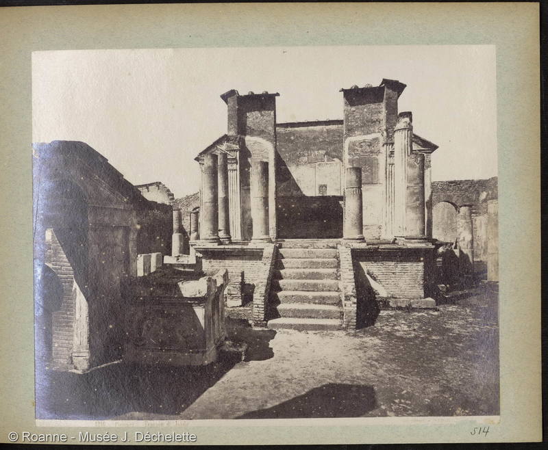 Pompei Tempio d' Iside (temple d'Isis)