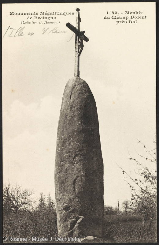 Menhir du Champ Dolent près Dol