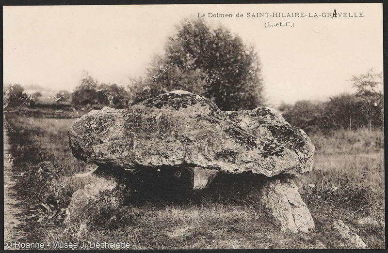 Le Dolmen de Saint-Hilaire-La-Gravelle