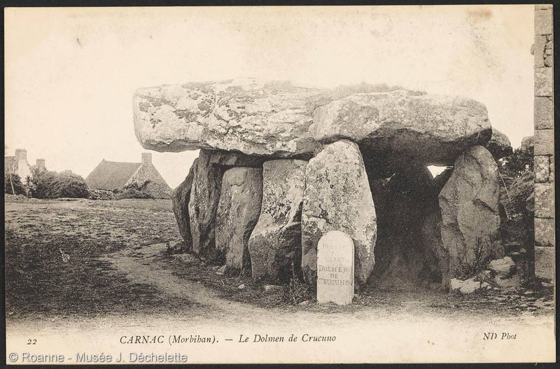 Carnac (Morbihan) - Le Dolmen de Crucuno