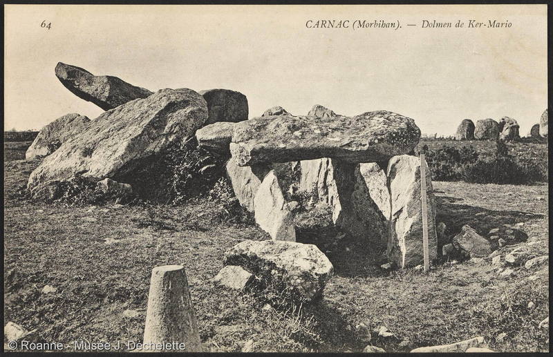 Carnac (Morbihan) - Dolmen de Ker-Mario