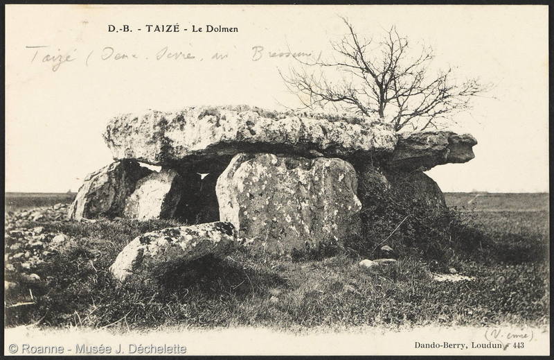 D.-B. - Taizé - Le Dolmen