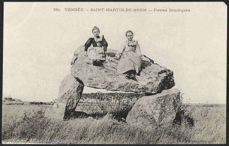 Vendée - Saint-Martin-de-Brem - Pierres Druidiques