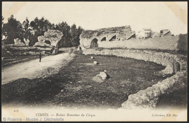 Cimiès - Ruines romaines du Cirque