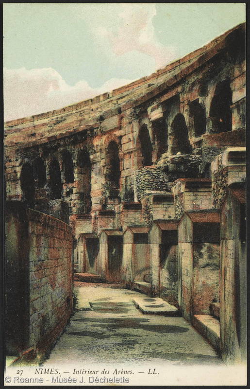 Nîmes - Intérieur des Arènes