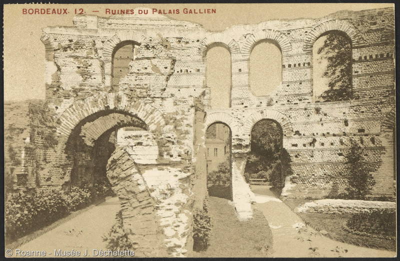 Bordeaux - Ruines du Palais Gallien