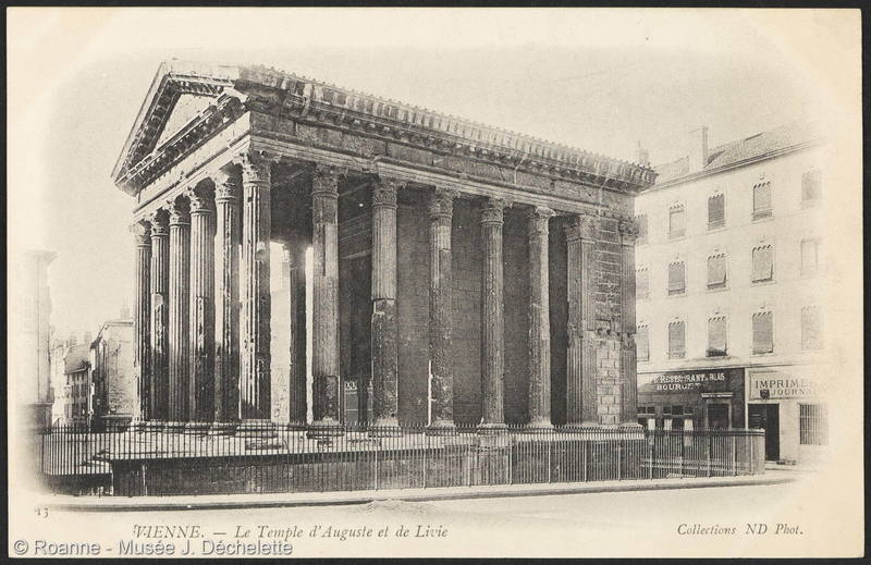Vienne - Le Temple d'Auguste et de Livie