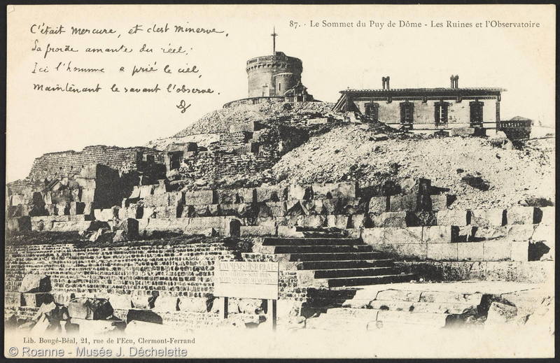 Le Sommet du Puy-de-Dôme - Les Ruines et l'Observatoire