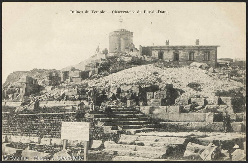 Ruines du Temple - Observatoire du Puy-de-Dôme