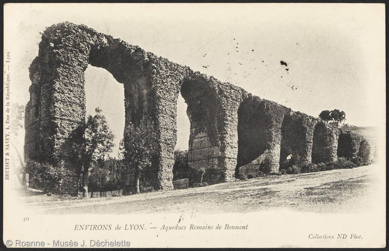 Environs de Lyon - Aqueducs Romains de Bonnant