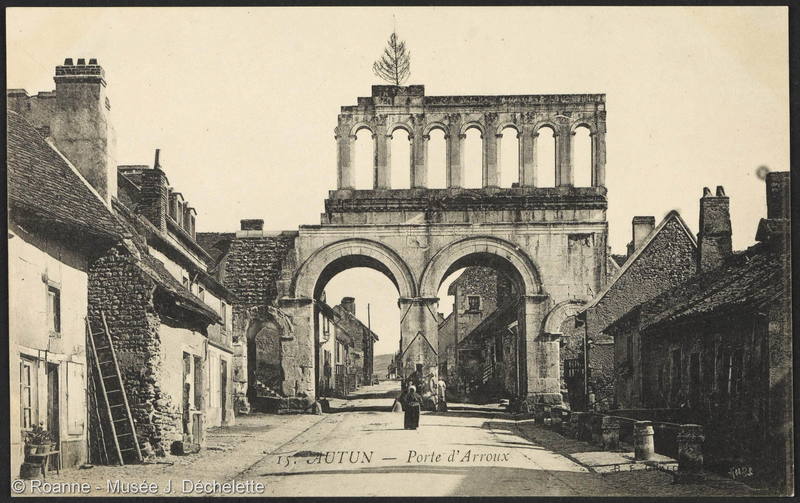 Autun - Porte d'Arroux
