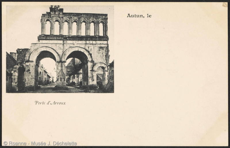 Autun - Porte d'Arroux