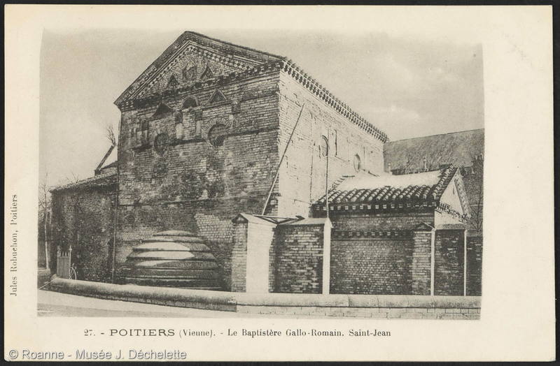 Poitiers (Vienne) - Le Baptistère Gallo-Romain - Saint-Jean