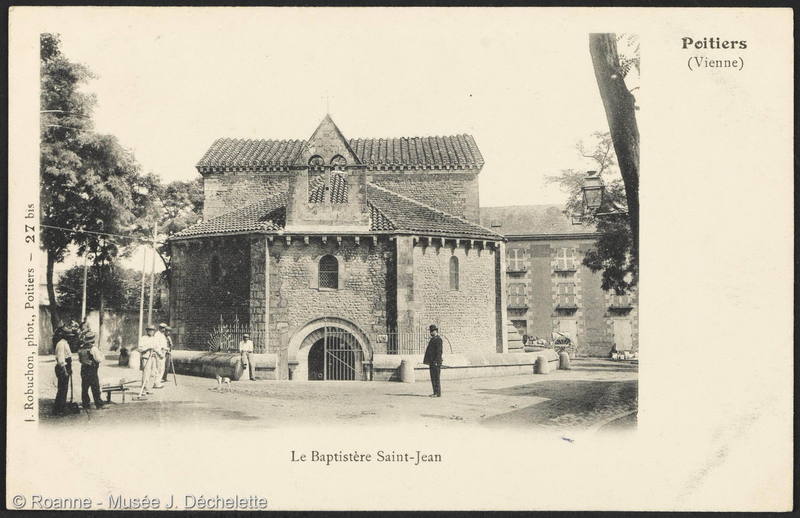 Poitiers (Vienne) Le Baptistère Saint-Jean