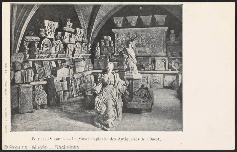 Poitiers (Vienne) - Le Musée Lapidaire des Antiquaires de l'Ouest