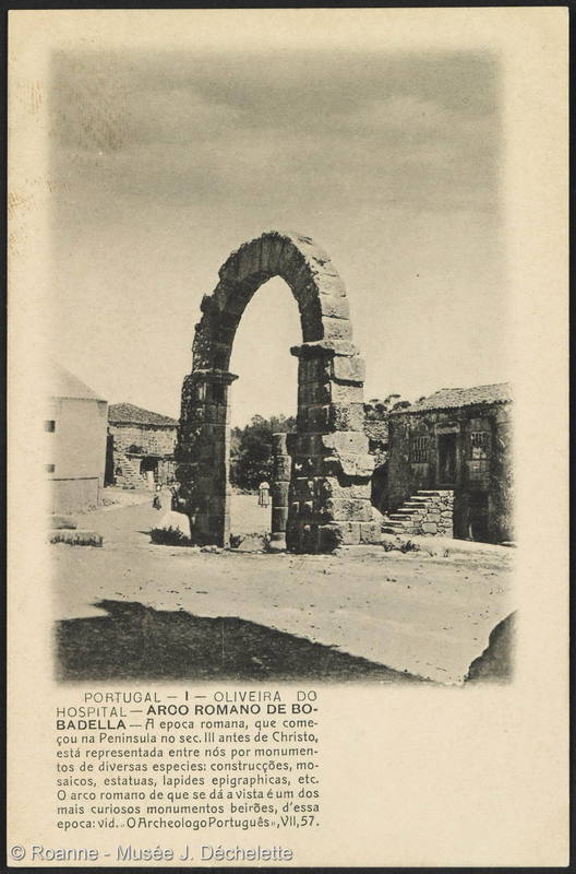 Oliveira do Hospital - Arco romano de Bobadella (Arc romain)