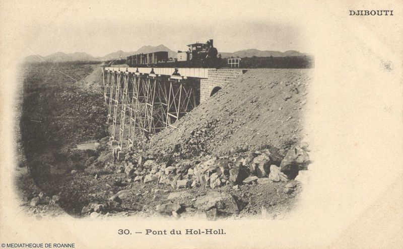 DJIBOUTI. Pont du Hol-Holl.