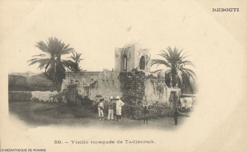 DJIBOUTI. Vieille mosquée de Tadjourah.