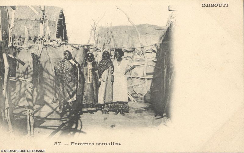 DJIBOUTI. Femmes somalies.