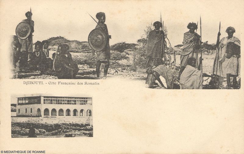DJIBOUTI. Côte française des Somalis.