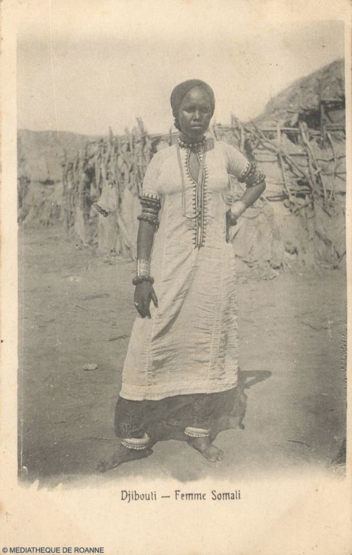 Djibouti. Femme Somali.