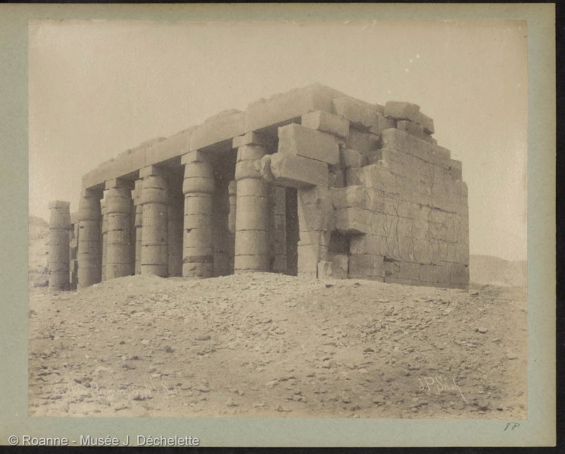 Thèbes. Ramesseion temple (Sud)