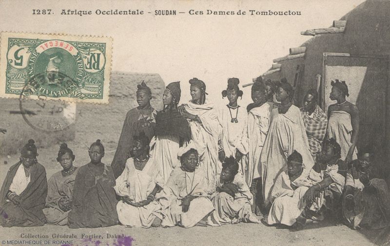 Afrique occidentale - SOUDAN -  Ces dames de Tombouctou.